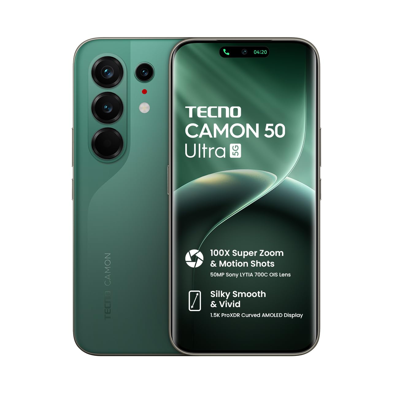 Tecno CAMON 50 Ultra 5G (Cypress Green, 8GB+256GB)