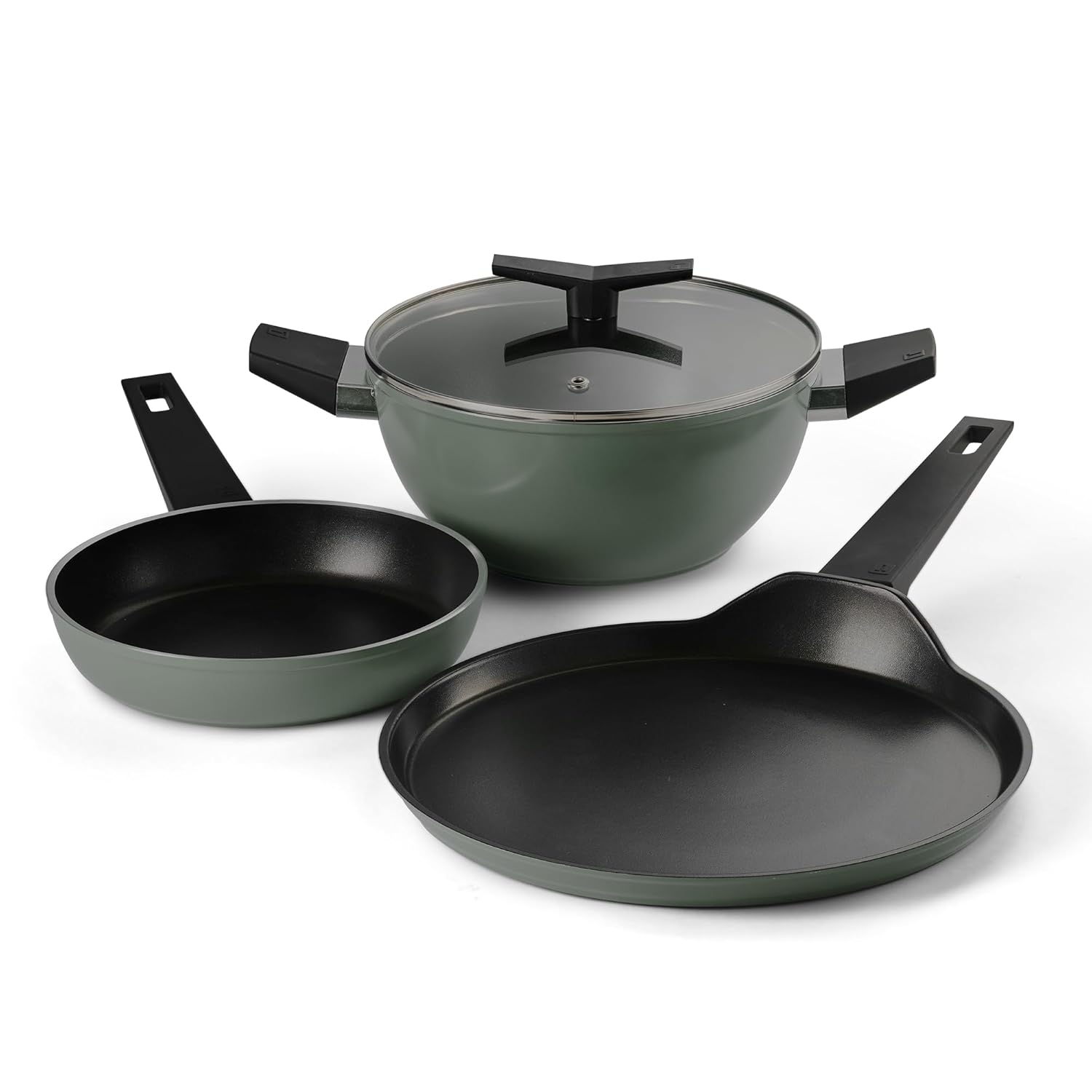 Tramontina Aura 4-Pc Ceramic Non-Stick Cookware Set