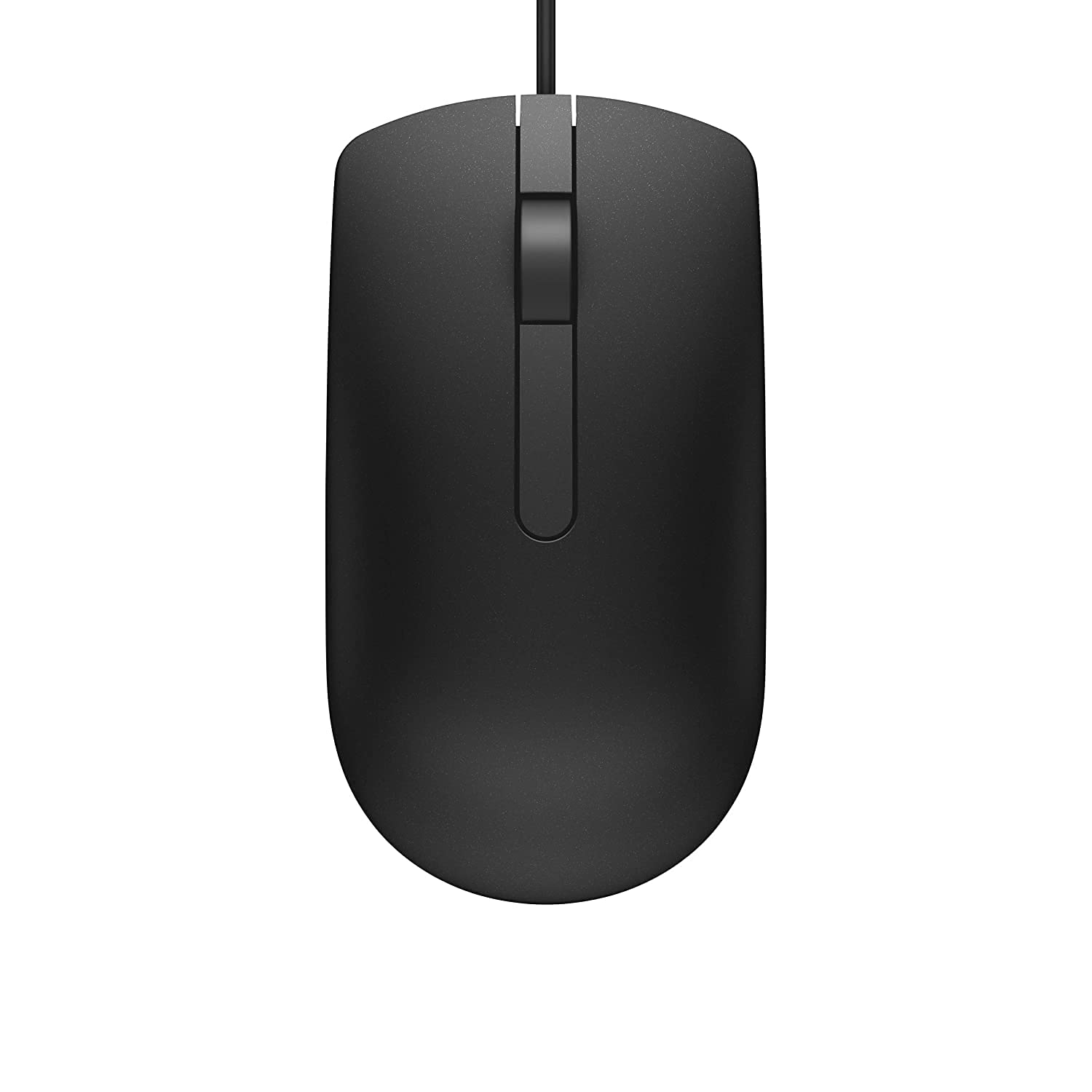 Dell MS116 Wired Optical Mouse – 1000 DPI USB Wired Mouse with Optical Tracking, Plug & Play, Ambidextrous Design, Black