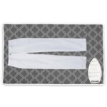 Encasa XO Ironing Mat (120×70 cm) – Heat Reflective Foldable Ironing Pad with Felt Padding & Silicone Iron Rest