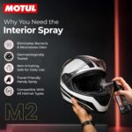 Motul Helmet Care Kit – Visor & Interior Cleaner Spray (Anti-Bacterial, Quick Dry)