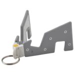 IKEA YUPPIENALLE Foldable Mobile Phone Holder – Compact Tabletop Stand with Key Ring