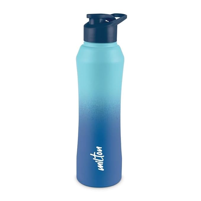 MILTON Comet 1000 Stainless Steel Water Bottle – Leak Proof ISI Certified 1 Litre Bottle for Office, School & Gym