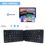 Portronics Chicklet Foldable Bluetooth Keyboard – Mini Portable Wireless Keyboard for iOS, Android & Windows Devices