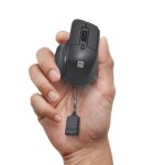 Portronics Toad Mino Rechargeable Bluetooth Mouse – Dual Wireless (Bluetooth 5.3 + 2.4GHz), Compact Multi-Device Mouse for Laptop, PC & Tablet