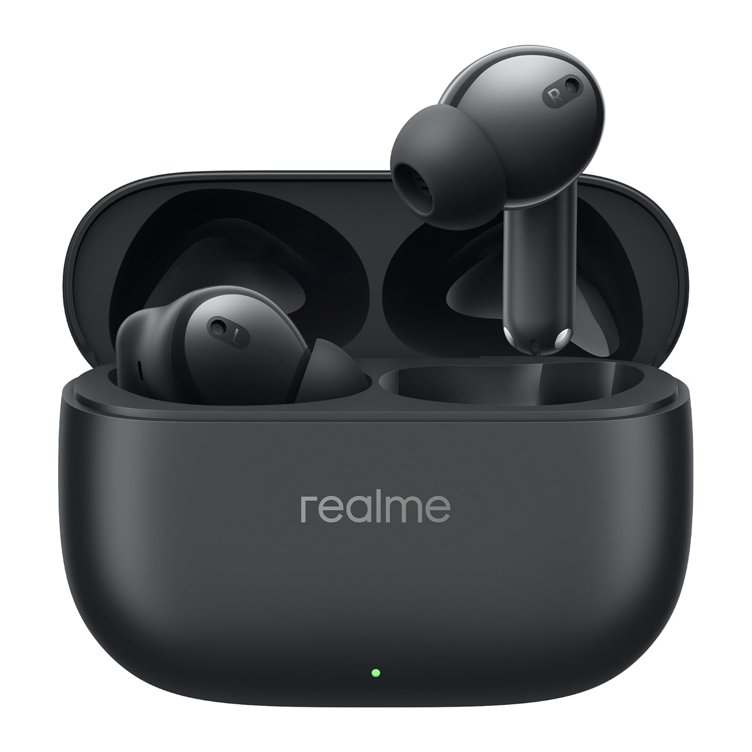 Realme Buds T310 True Wireless Earbuds – 46dB Hybrid ANC, 12.4mm Bass, 40H Battery & Spatial Audio