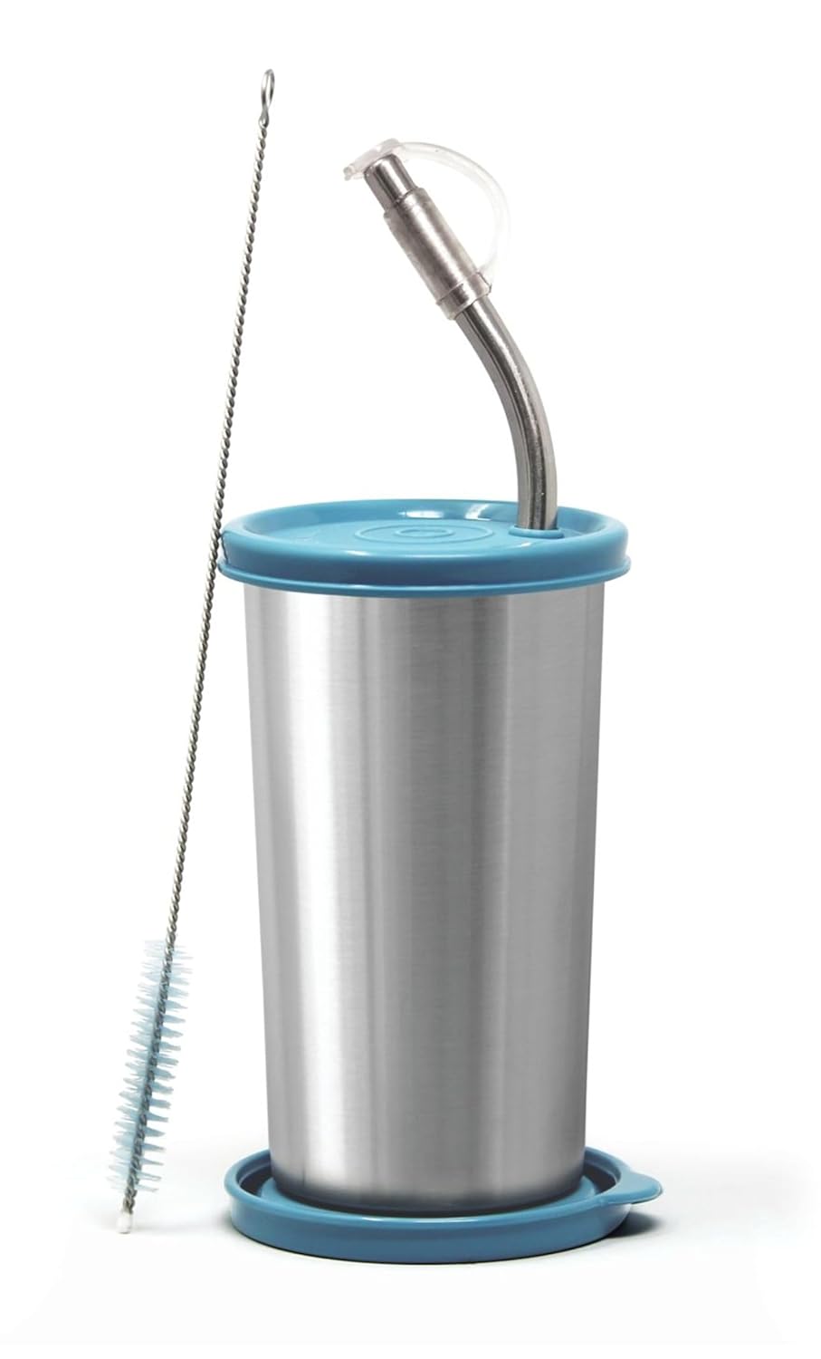 Signora Ware Stainless Steel Tumbler with Straw – Leakproof Reusable Travel Sipper for Smoothies & Coffee (420ML)