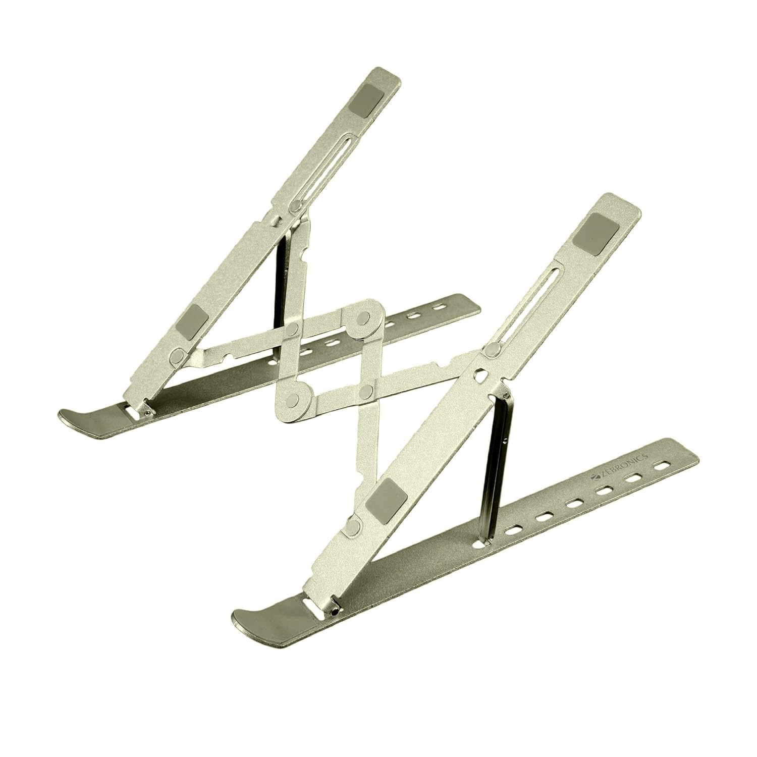 ZEBRONICS NS2000 Plus Laptop Stand – 17-Inch Support, 7-Level Adjustable & Foldable
