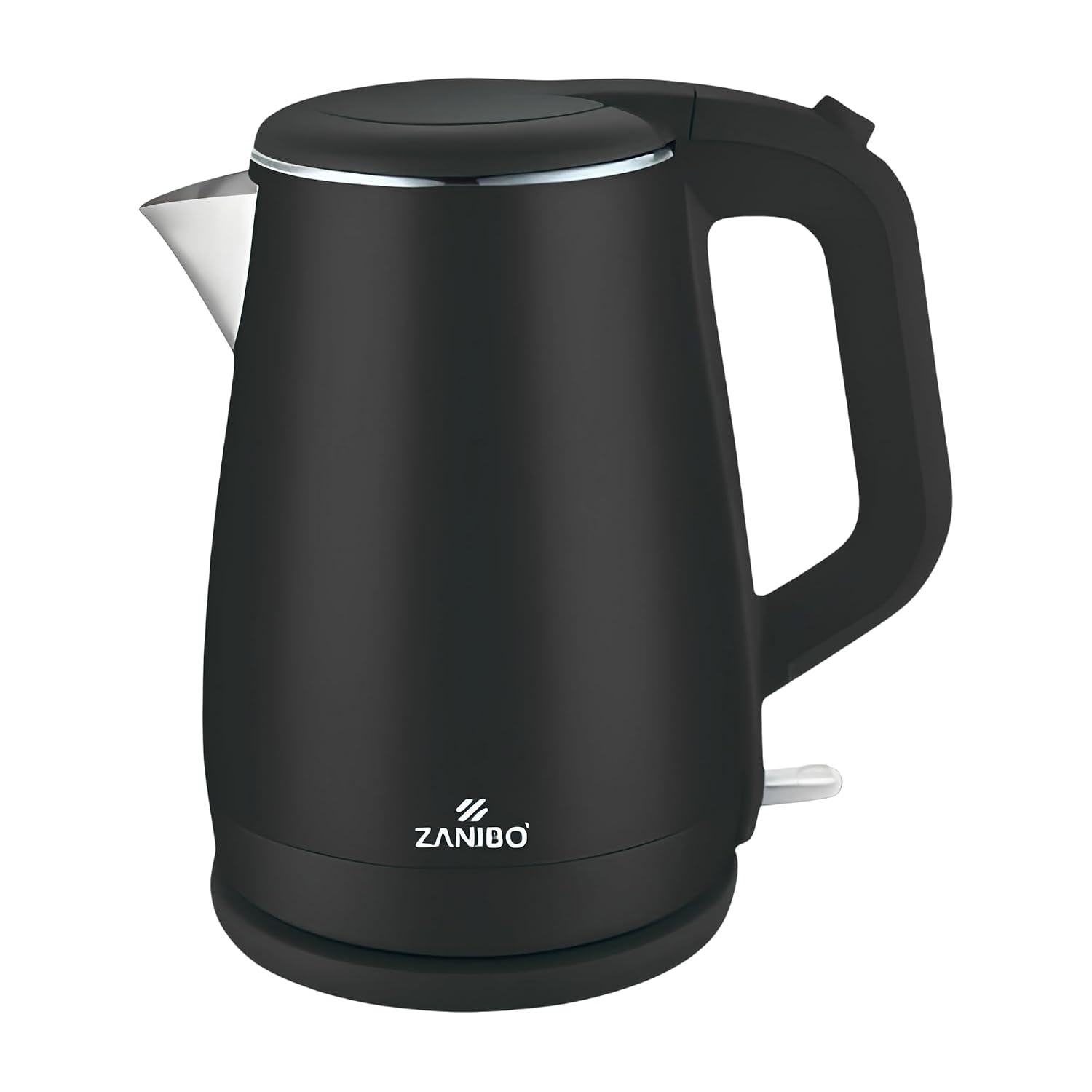 Zanibo 1500W Electric Kettle 1.5L – Fast Boiling, Auto Shut-Off & Boil-Dry Protection