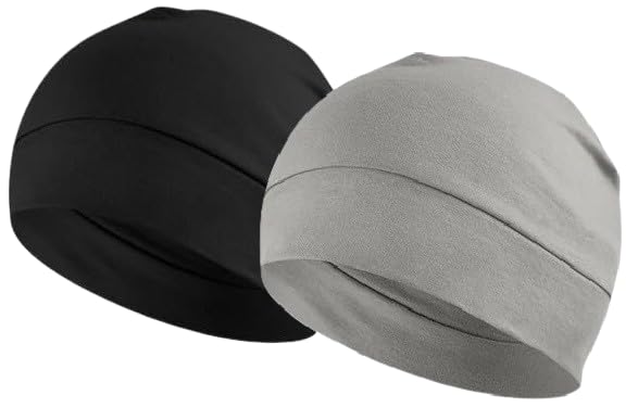 PAROPKAR Cotton Lycra Skull Cap – Breathable Helmet Liner for Biking & Sports