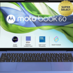 Motorola Moto Book 60 OLED Laptop (Core 5 210H, 16GB RAM, 512GB SSD) – 14” 120Hz Thin & Light
