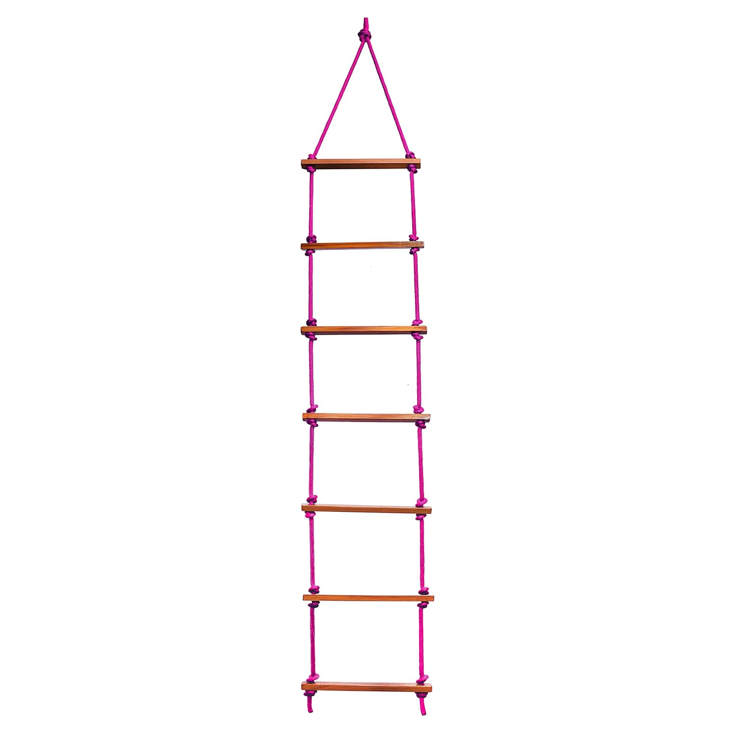 Rope Climbing Ladder for Kids – Indoor Outdoor Ninja Ladder (4–10 Years)