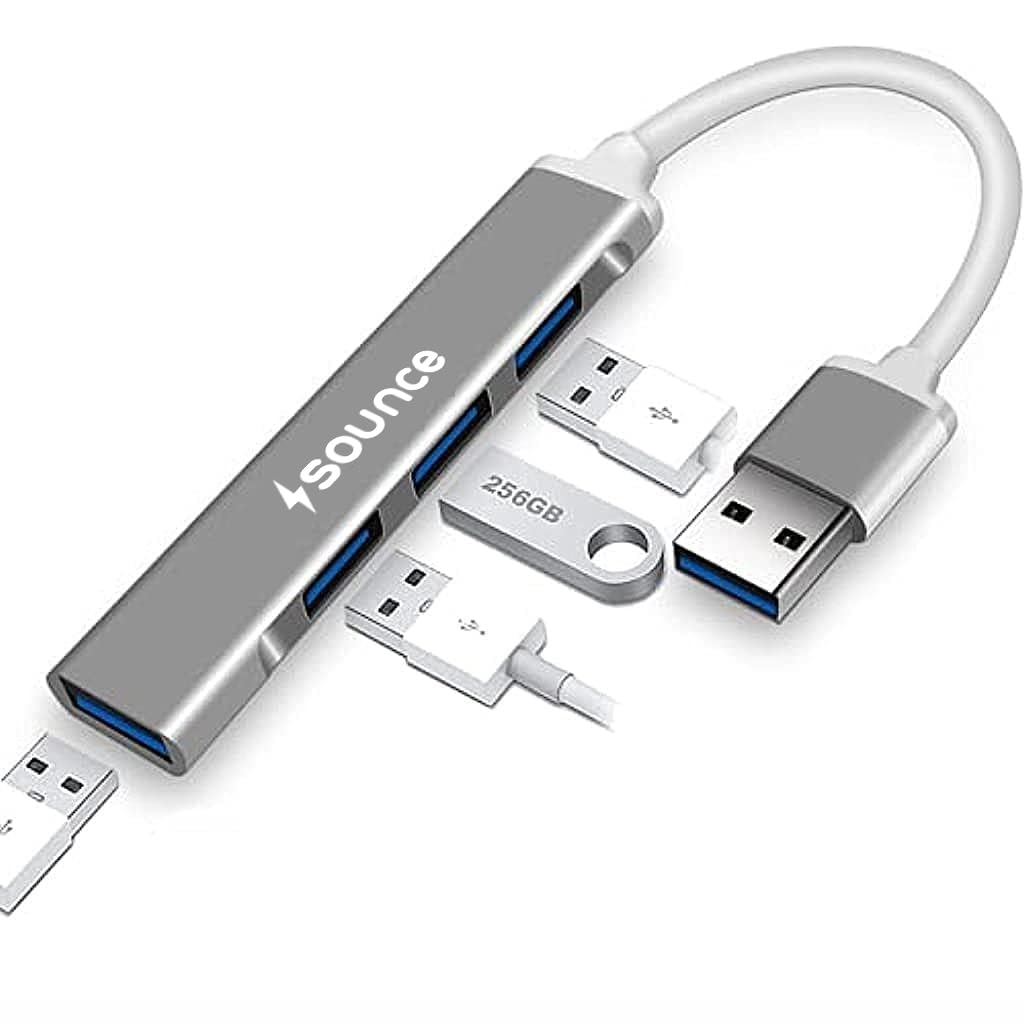 Sounce 4-Port USB 3.0 Aluminium Hub (5Gbps)
