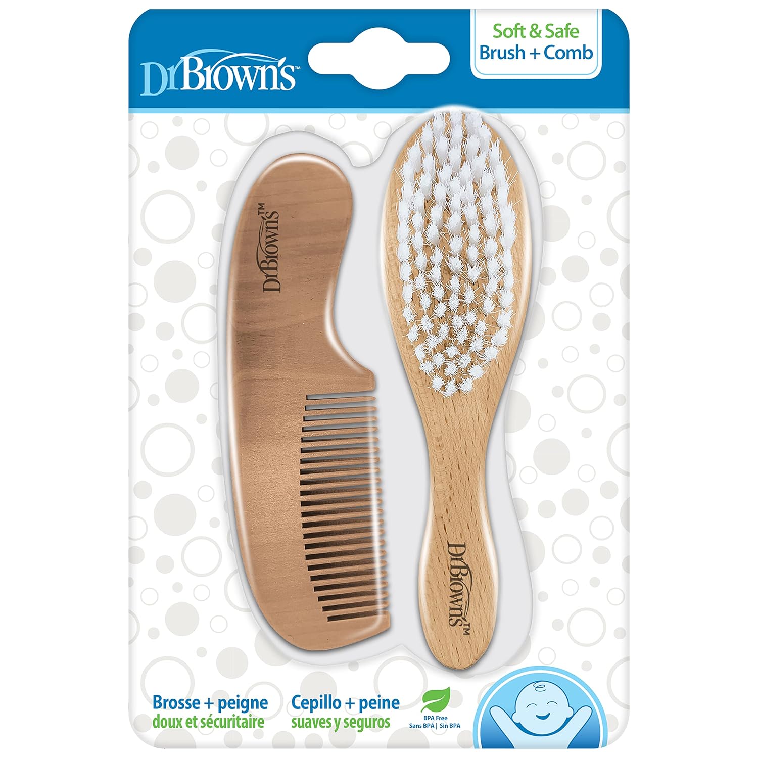 Dr. Brown’s Soft and Safe Baby Brush + Comb – Complete Review